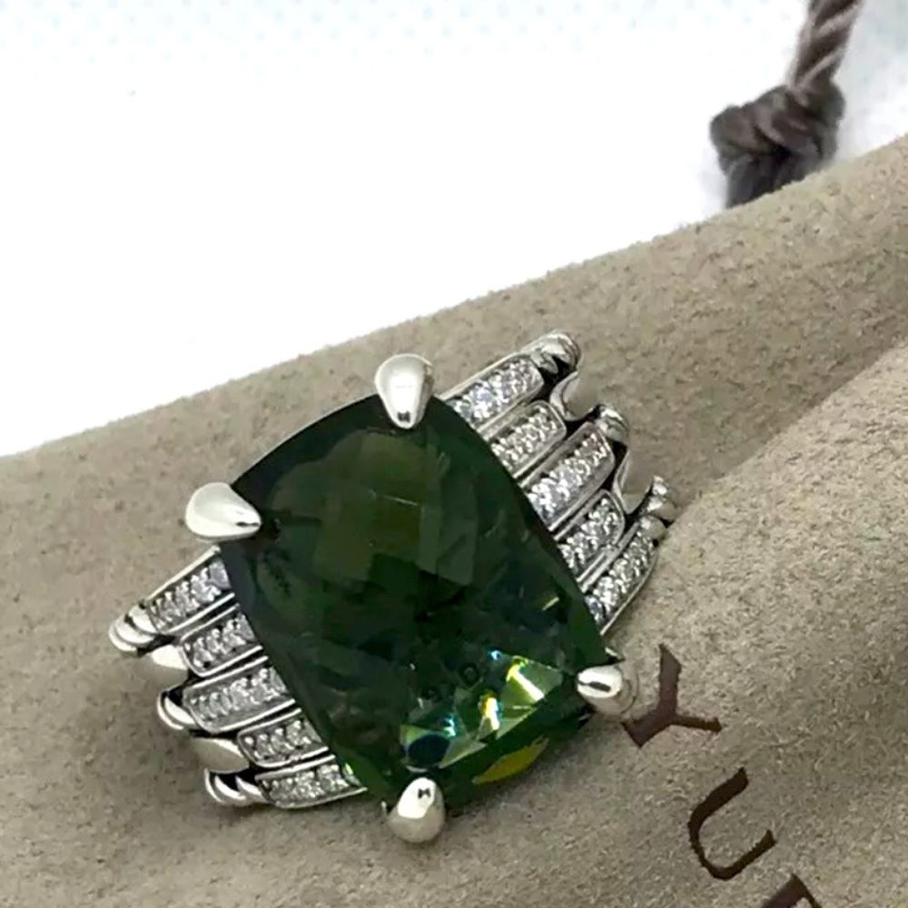 💍 David Yurman 16x11mm Ring Size 6.75 💍